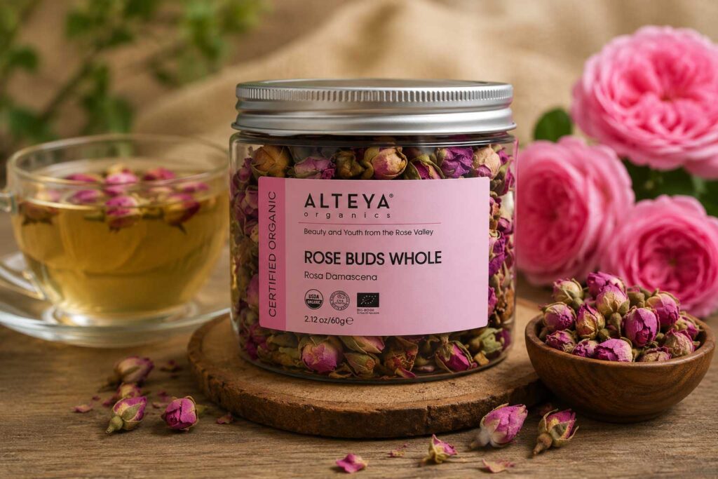 Top 10 Bulgarian Organic Tea You Should Try 3 Bulgarian Rose Bud Tea