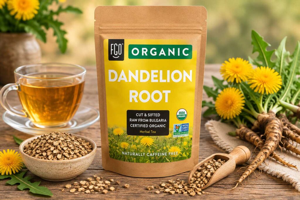 Top 10 Bulgarian Organic Tea You Should Try 6 Organics Dandelion Root Tea from Bulgaria