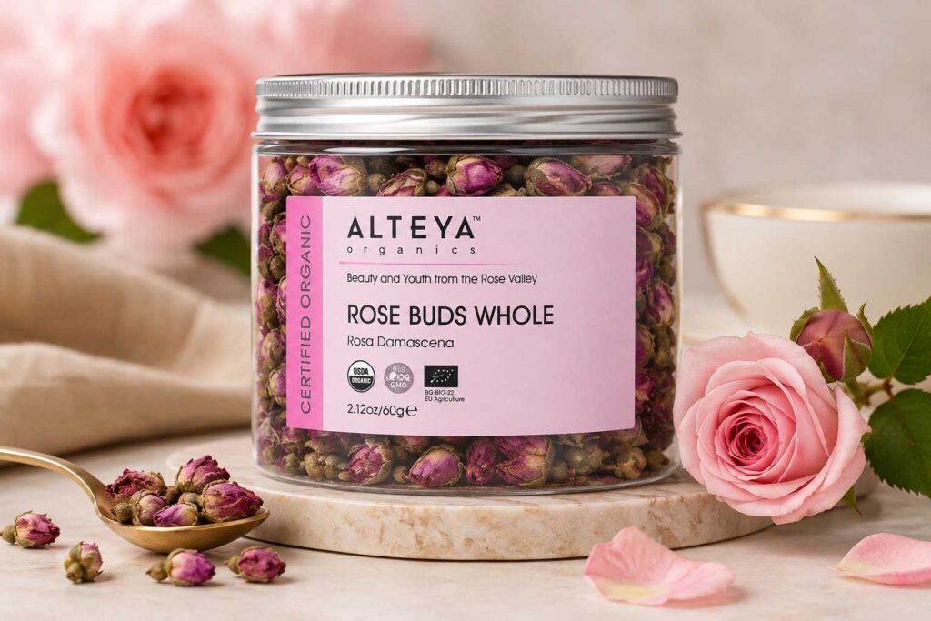 Top 10 Products Using Bulgarian Rose Oil 2 Organic Bulgarian Rosa Damascena Buds