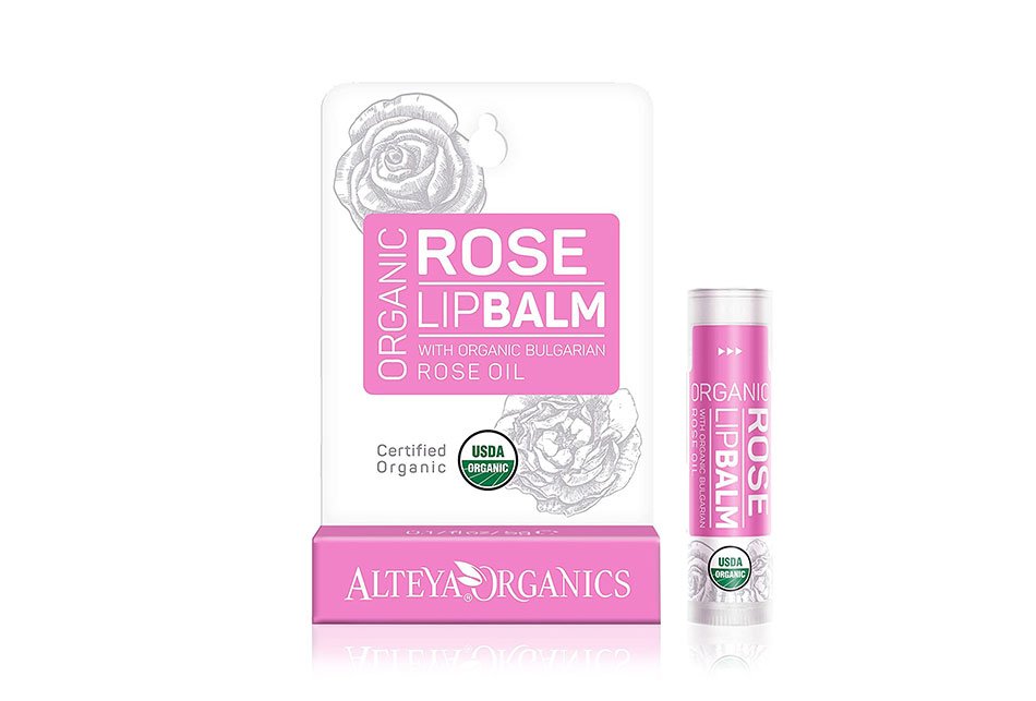 Organic Bulgarian Rose Lip Balm