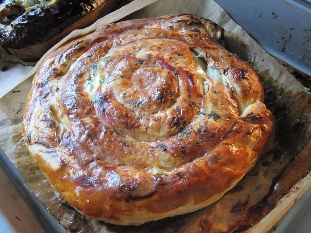 Tikvenik Bulgarian Pumpkin Pastry