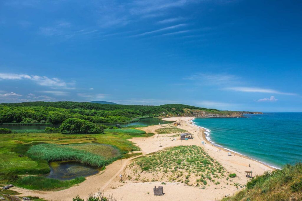 Bulgarian Black Sea Coast: 10 Beautiful Beaches to Visit 10 Veleka Beach at Sinemorets Bulgaria