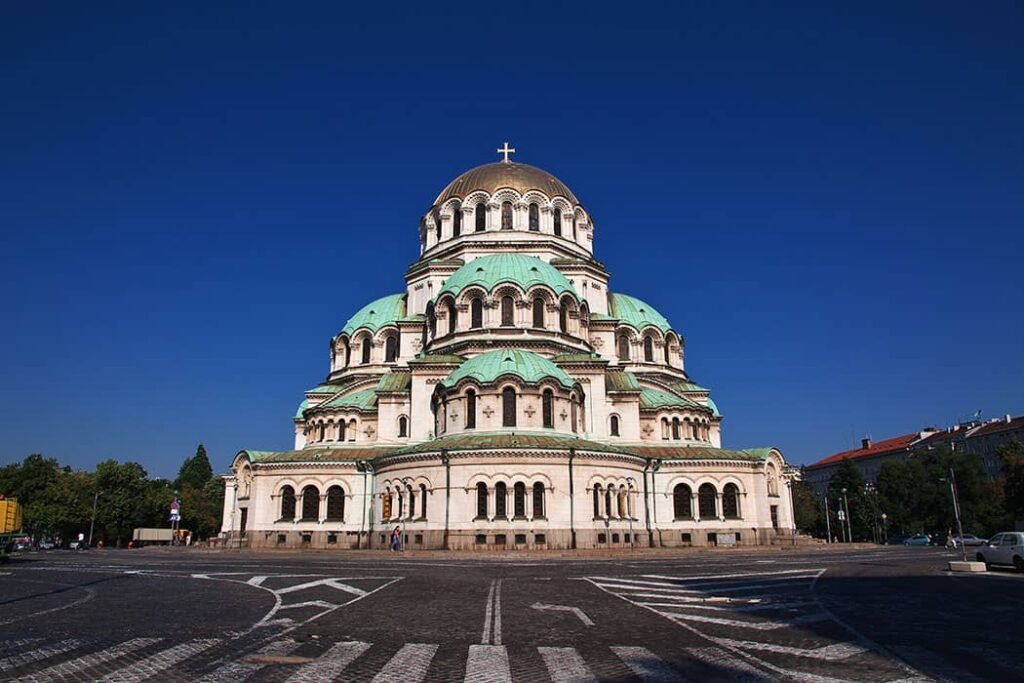 Saint Alexander Nevski cathedral Sofia Bulgaria