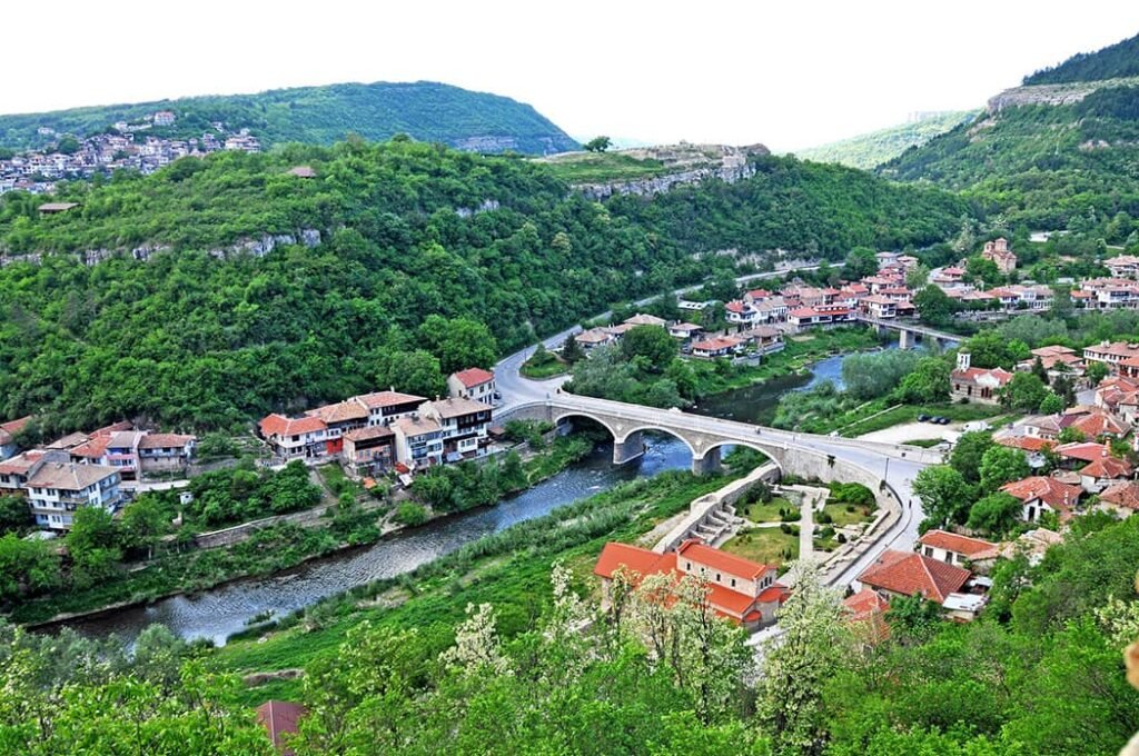 Yantra river Veliko Tarnovo