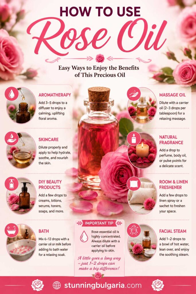 Romantic Rose Oil Usage Guide