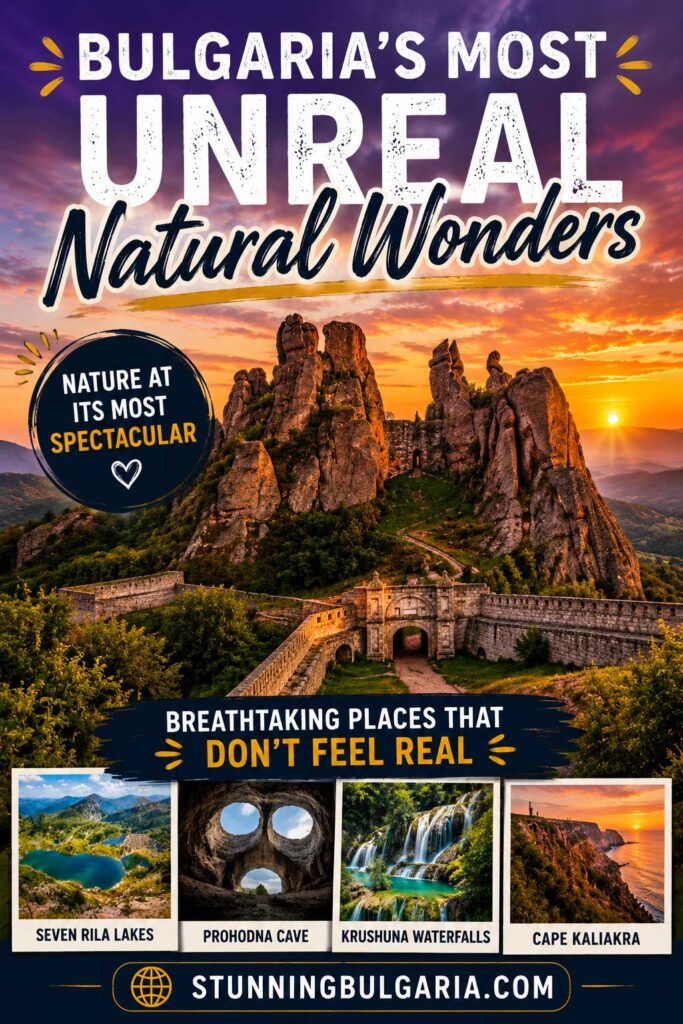most unreal natural wonders of  Bulgaria