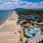 Black Sea resort beaches in Bulgaria