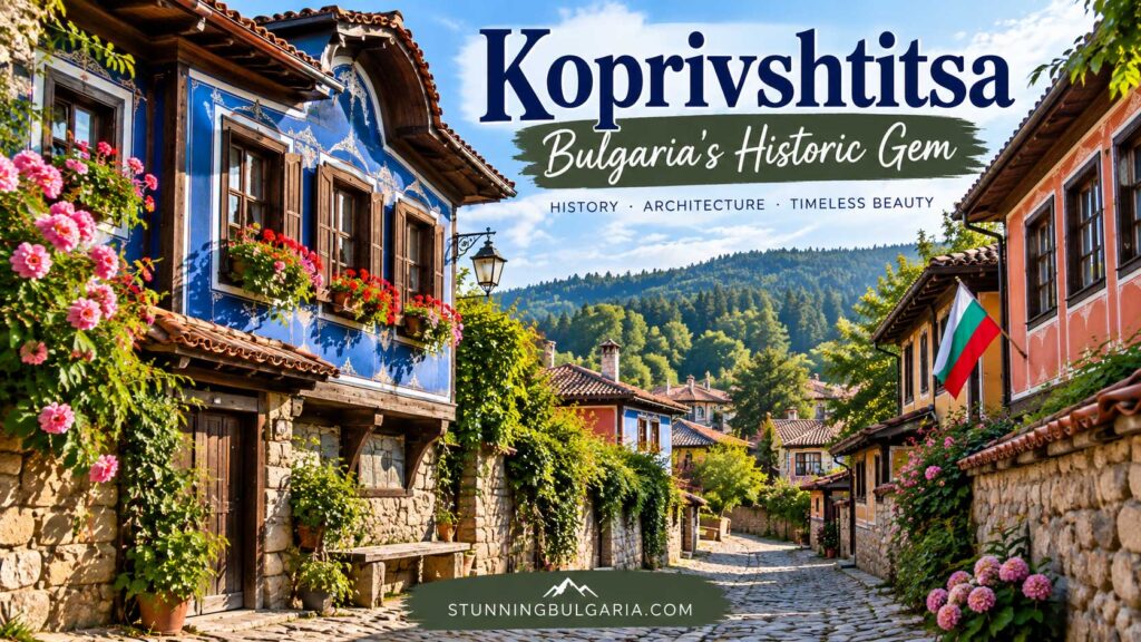 Koprivshtitsa beautiful villages in Bulgaria